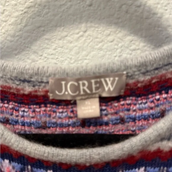 J. Crew Women's Fair Isle Sweater Vest - Picture 2 of 7